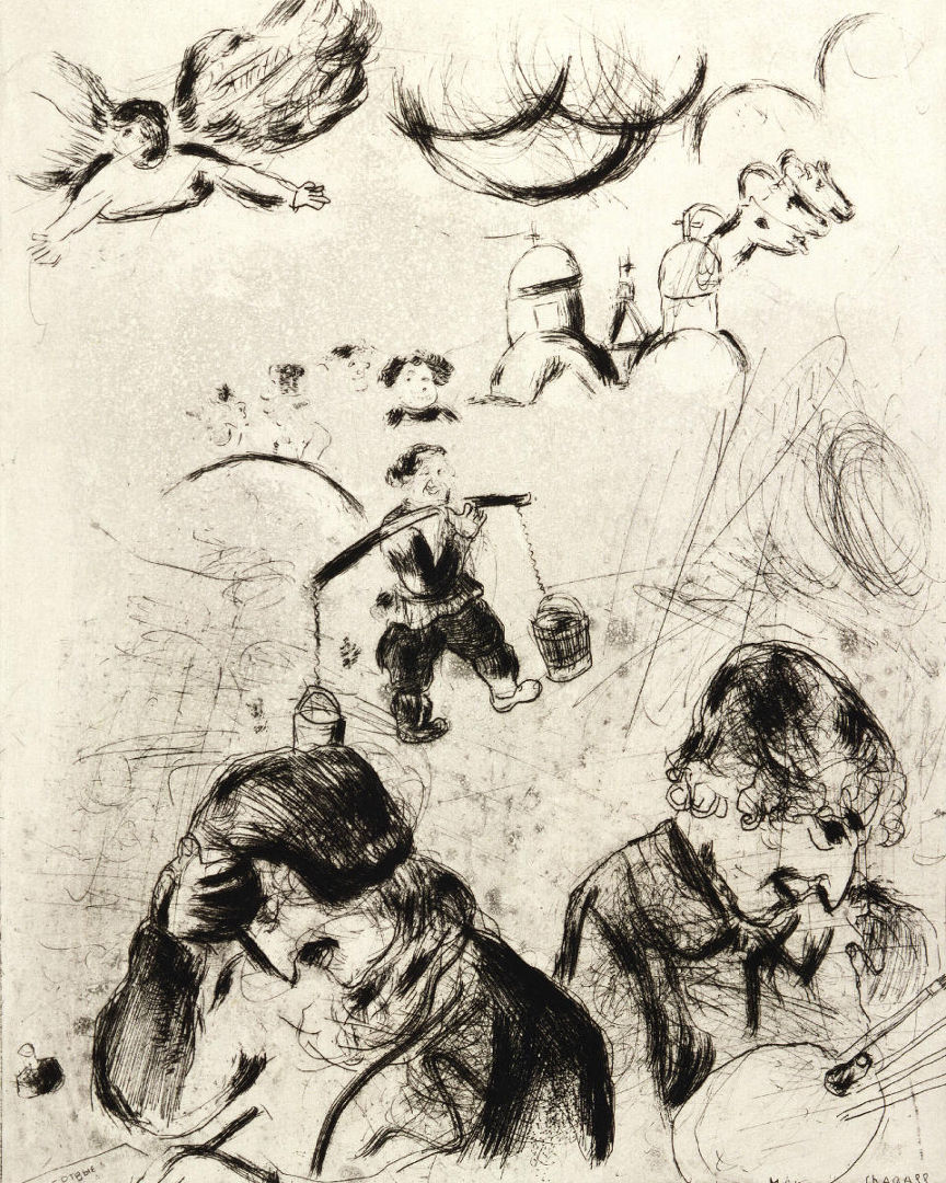 ANIME MORTE - Gogol’ e Chagall, 1923/1925